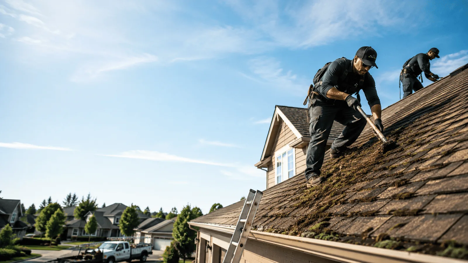 Roof Moss Removal in Athens, MI near me